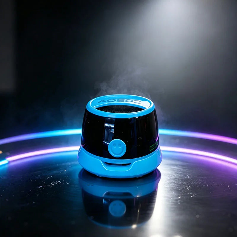 Magnetic phone magnetic bathroom waterproof Bluetooth speaker mini portable subwoofer phone holder 2-in-1