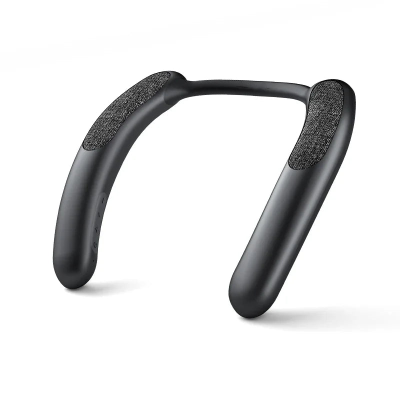 Rockmia EBS-910 New Wearable Wireless Neckband Speaker Bluetooth 5.3 AAC Code True Wireless Stereo Music Box TF Card Slot Type C