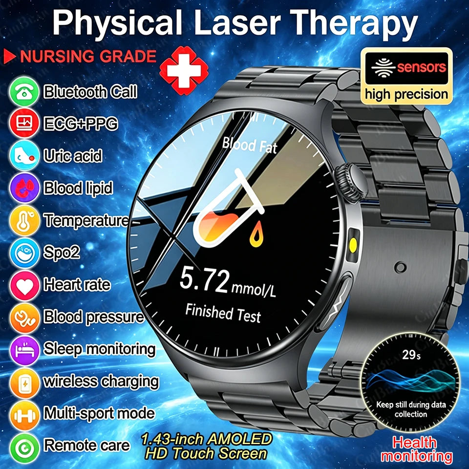 Body Blood Pressure HD Call Waterproof Sports Smartwatches Women
