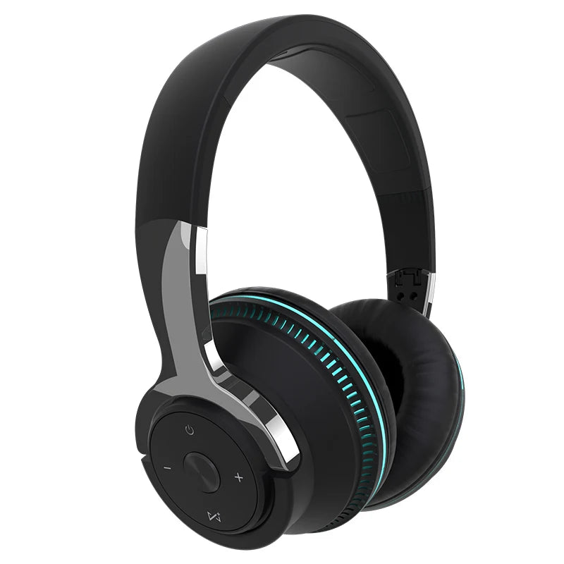 H2 Wireless Bluetooth Headphone With Microphone Foldable Headsets Bass HiFi Sound Music Stereo Earphone For Smartphones Game