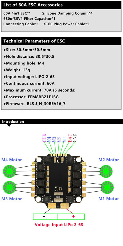 Mark4 V2 10inch Frame Kit F7 Flight Control 60A ESC Stack R3115 900KV Brushless Motor 1050 Propeller ELRS for FPV Camera Drone