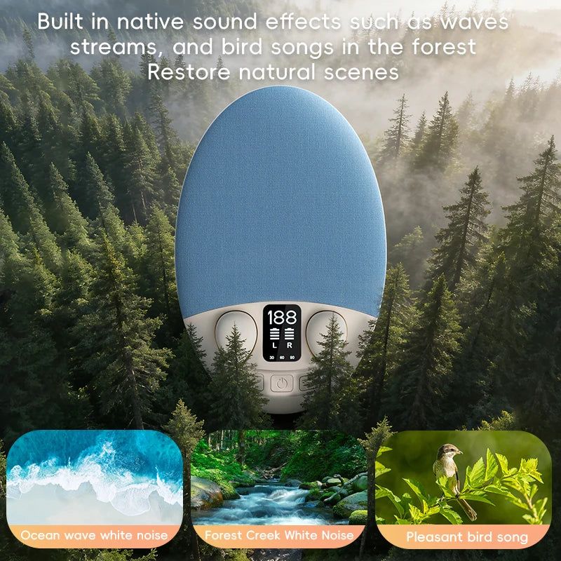 HaaYot World's First 2-in-1 Sleep Earphones & Pillow Speaker,Bluetooth 6.0,Sleeping Heaset Skin-Friendly for Side Sleepers