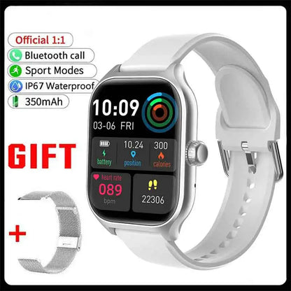 2024New 1.44" Women Smartwatch Bluetooth Call Heart Rate Blood Oxygen