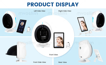 AISIA Q1 3D AI Facial Skin Analyzer Detection Skin Problem Diagnosis 8 Spectrum Professional Analysis Beauty Salon Equipment