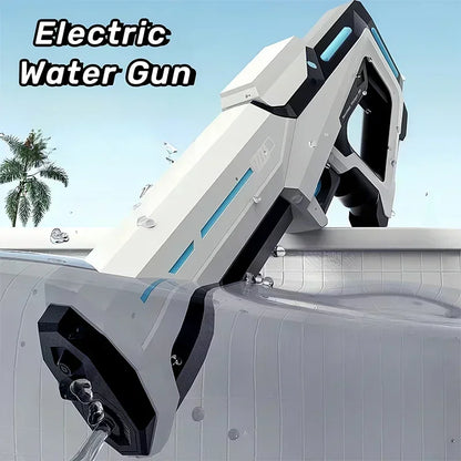 43cm Electric Water Guns for Adults Powerful Squirt Automatic Water Suction Water Blasters Outdoor Beach Toy for Boys Kids Gift