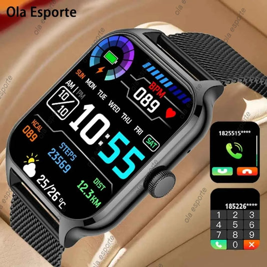 2024New 1.44" Women Smartwatch Bluetooth Call Heart Rate Blood Oxygen
