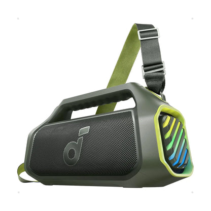 140W Bluetooth 5.3 Portable Speaker: 2+2 Channel, BassUp 2.0, 20-Hour Playback, IPX7 Floatable, RGB Lighting, Fast Charge,