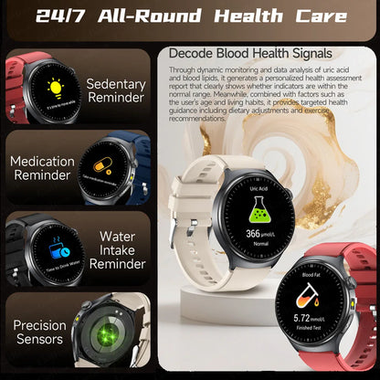 Body Blood Pressure HD Call Waterproof Sports Smartwatches Women