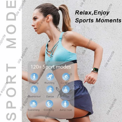 2024New 1.44" Women Smartwatch Bluetooth Call Heart Rate Blood Oxygen
