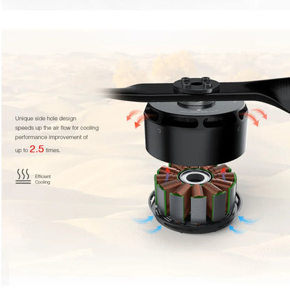 T-MOTOR U11 II KV120 UAV Motor with 14.16kg Max Thrust Brushless Motor for Heavy Lift Payload Drone Uav Vtol DIY Parts