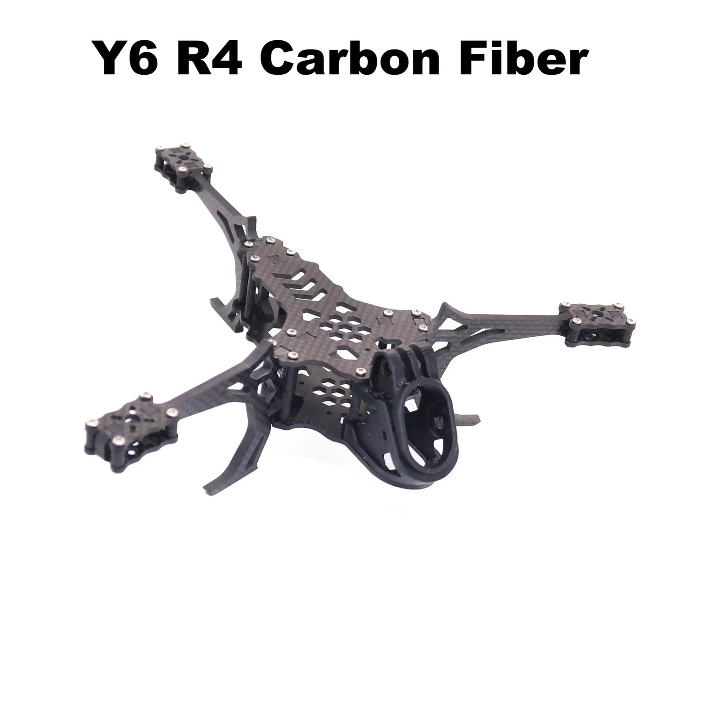 Y6R4 4inch FPV Drone Frame Kit Carbon Fiber Racing Drone Quadcopter Freestyle INAV Beatflight F722 Ardupilot Flight Control