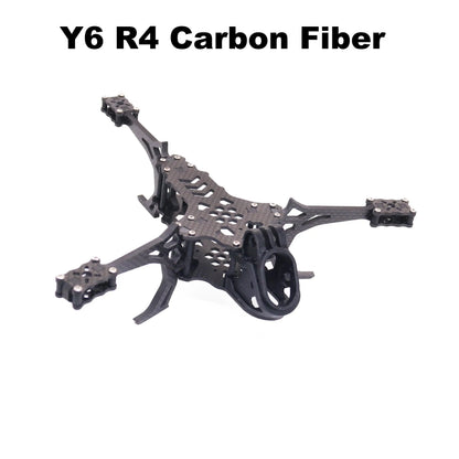 Y6R4 4inch FPV Drone Frame Kit Carbon Fiber Racing Drone Quadcopter Freestyle INAV Beatflight F722 Ardupilot Flight Control