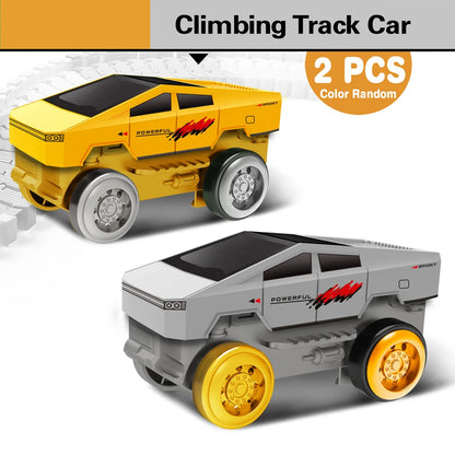 Magic Climbing Engineering Electric Track Toy Car Train Toys for Boys -  Kids Educational Toys for Children Birthday Gift Idea