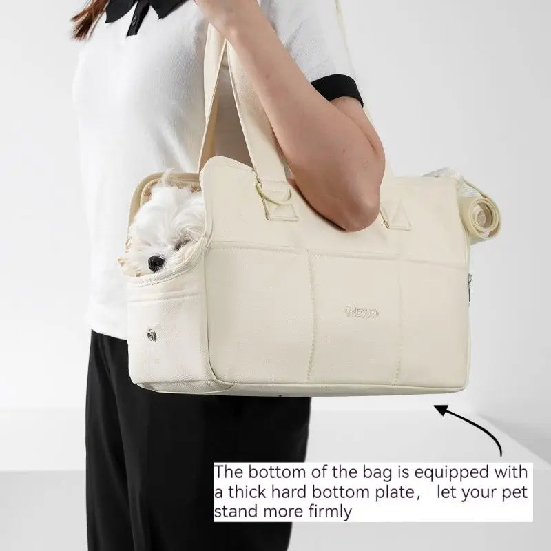 Puppy Go Out Portable Shoulder Handbag Dog Bag Pet Cat Chihuahua Yorkshire Dog Supplies Suitable For Small Dogs Dog Carrier
