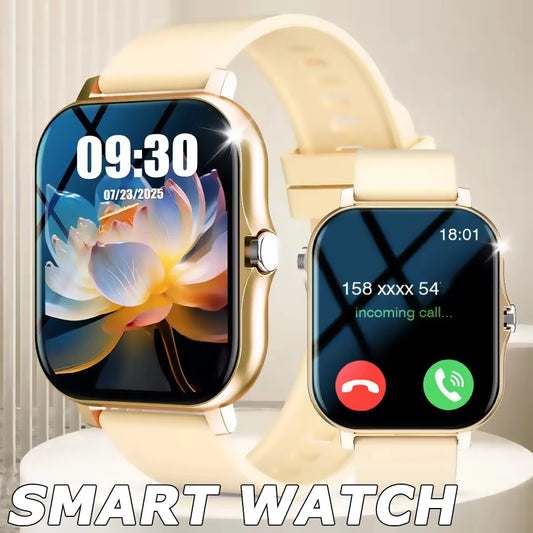 Android/IOS Phone Wireless Call AI Voice Assistant Multi Sport Modes Watch Waterproof Men Women Gift