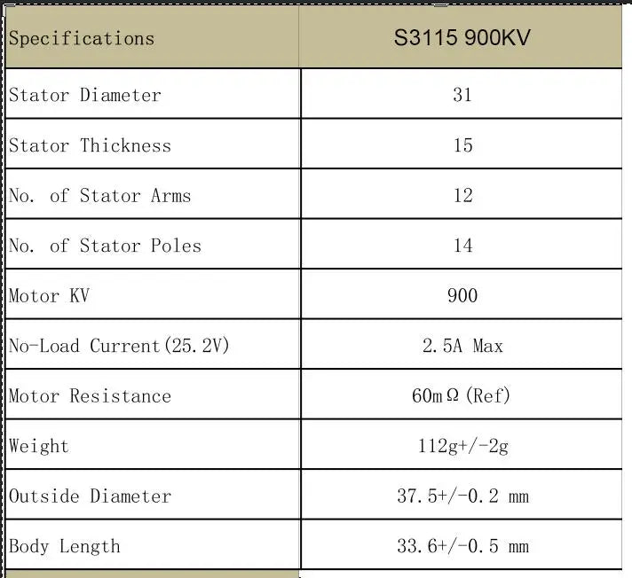S3115 R3115 3115 900KV 6S Brushless Motor for FPV Freestyle Mark4 APEX MANTA10" 10inch Long Range Cinelifter RC Drones