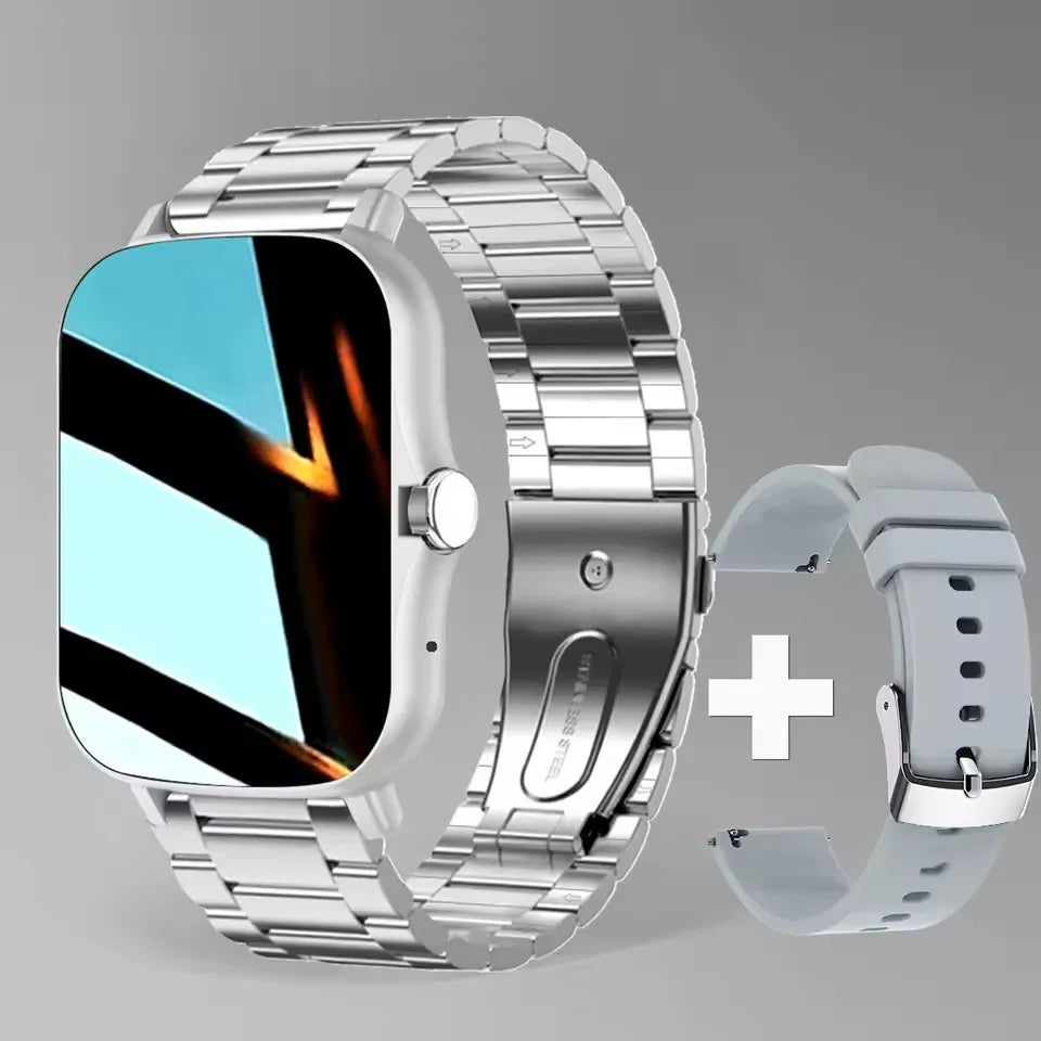Smart Watch 1.83" Hd Screen Bluetooth Call Heart Rate Blood Oxygen
