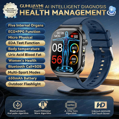 P Health Sport HD AMOLED Screen Call Smart Watches man woman