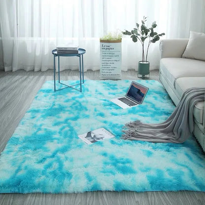 Fluffy Carpets For Living Room Nordic Lounge Rug Houses and Plush Kids Bedroom Bed Down Bedside Carpet Home Decor Furry Mat
