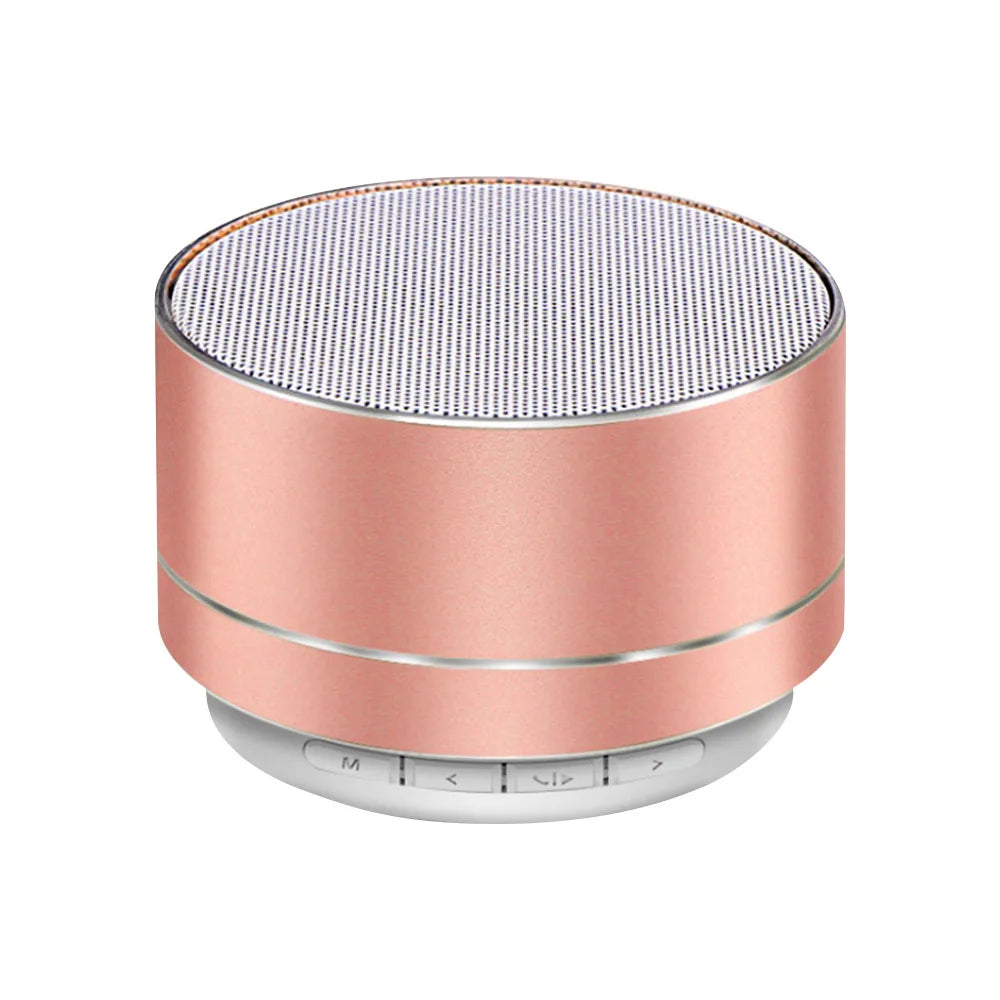 A10 Outdoor Subwoofer Mini Portable Speaker FM Radio Music Speaker Aluminum Alloy Wireless Bluetooth Small Speaker For Outdoor