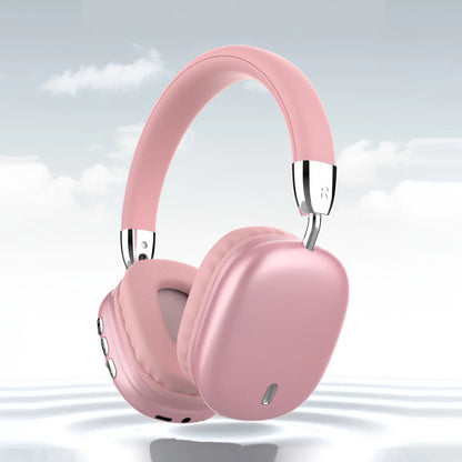 Wireless Bluetooth Headphones High-Resolution Audio Foldable Lightweight Deep Bass Long-Lasting Earphones