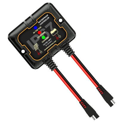 IP67 Waterproof For MPPT Solar Charge Controller 10A 12V For Lithium Batteries Solar Panel Charging Controller