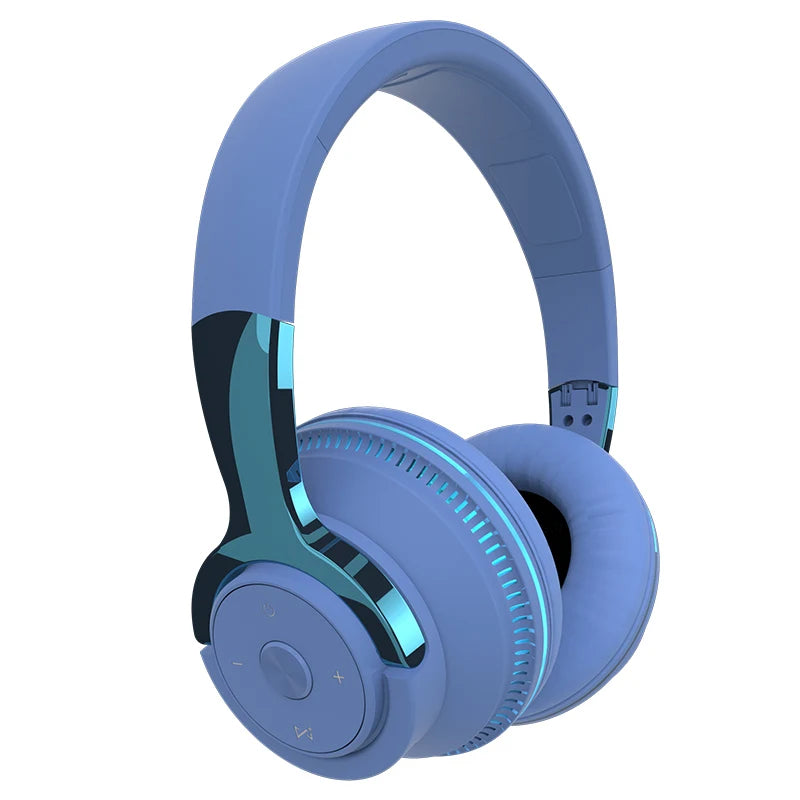 H2 Wireless Bluetooth Headphone With Microphone Foldable Headsets Bass HiFi Sound Music Stereo Earphone For Smartphones Game