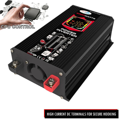 110/220V Solar Power System 18W Solar Panel Battery Charge 30A Controller 6000W 12V 220V Inverter Complete Power Generation Kit