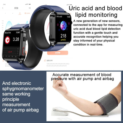 2026 New Airbag Smart Watch man air Pump ECG True Accurately Blood Pressure