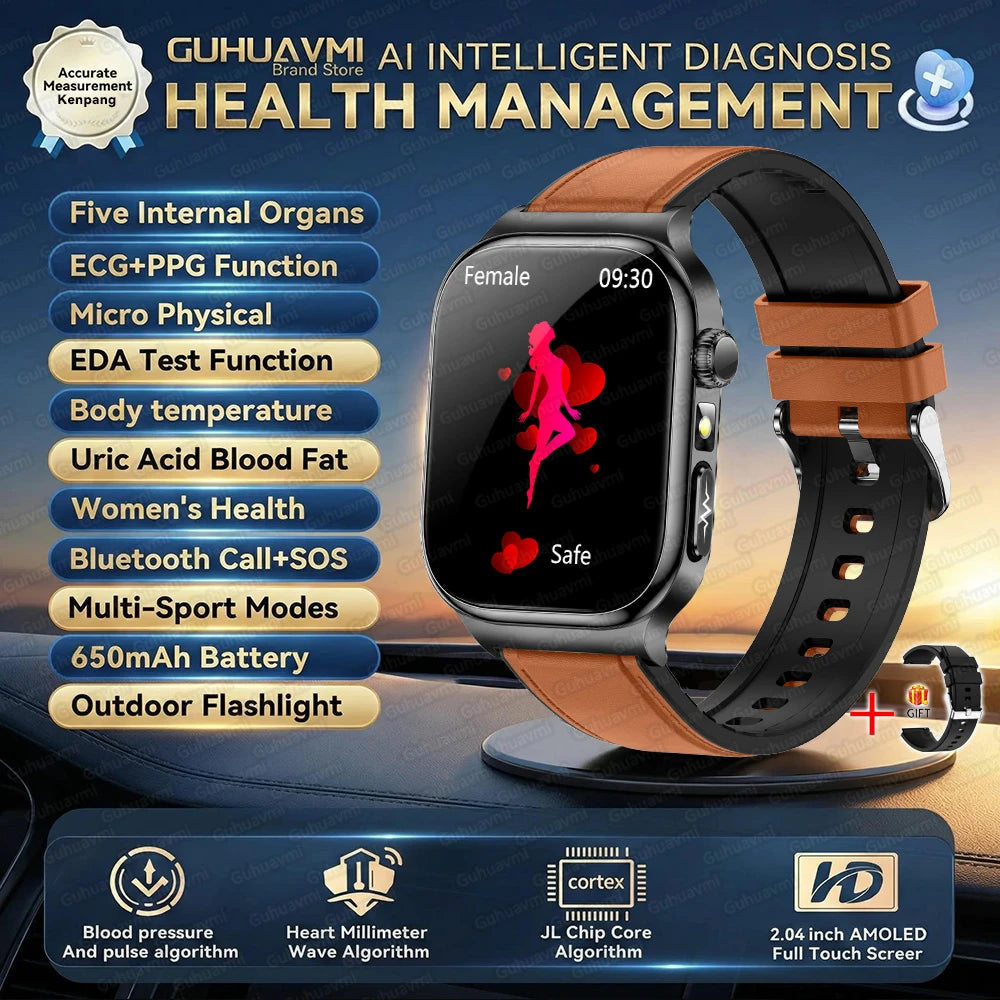 P Health Sport HD AMOLED Screen Call Smart Watches man woman