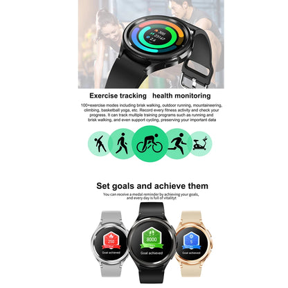 Men's Outdoor Sports 100+ Sport Modes IP68 Waterproof Watch AMOELD HD Screen Smartwatch