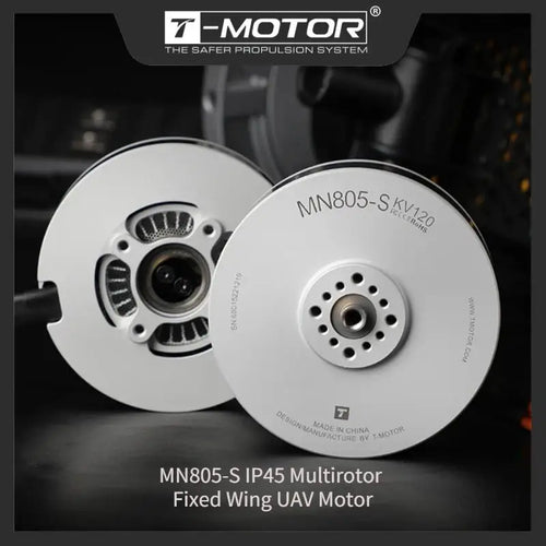 T-MOTOR MN805-S IP45 Multirotor Fixed Wing UAV Motor KV120/KV150/KV170 Brushless Motor Thrust 16KG For Heavy Multicoptor Drone