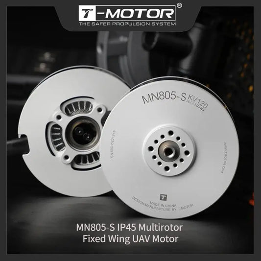 T-MOTOR MN805-S IP45 Multirotor Fixed Wing UAV Motor KV120/KV150/KV170 Brushless Motor Thrust 16KG For Heavy Multicoptor Drone