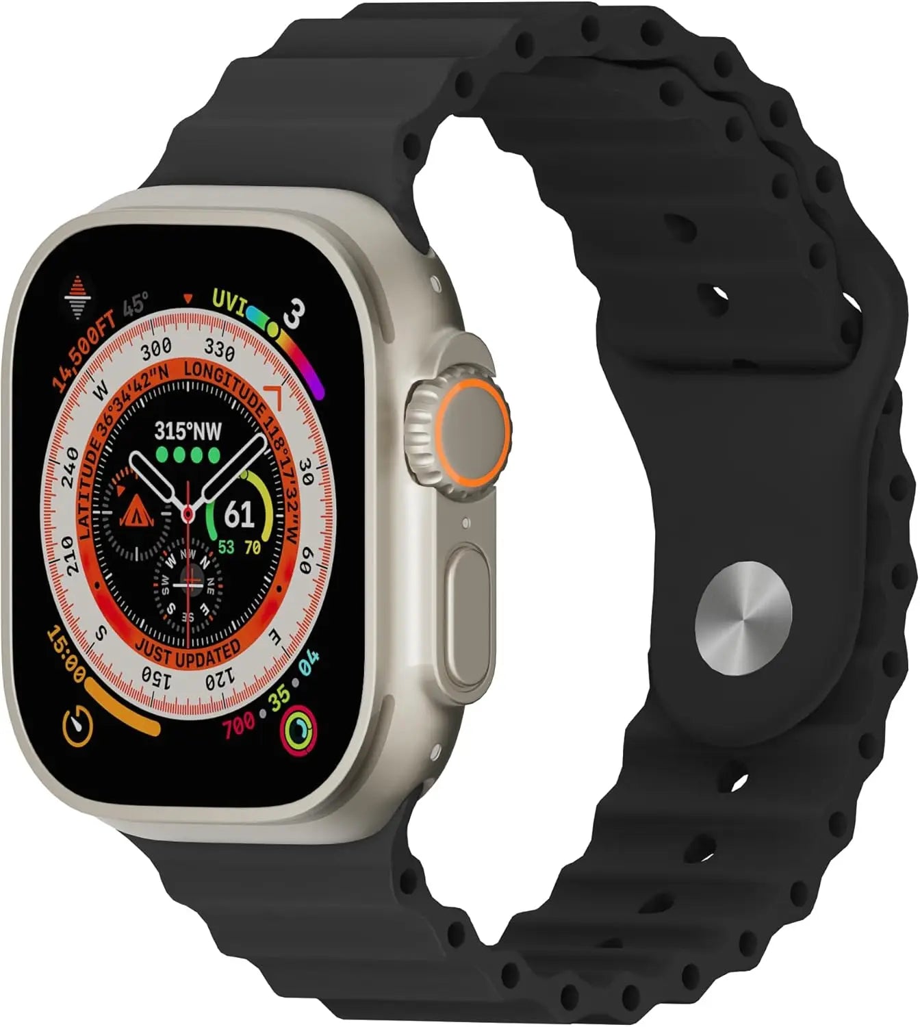Smart Watches for Men Women with Case and 7 Watch Bands, 2.07" HD Touch