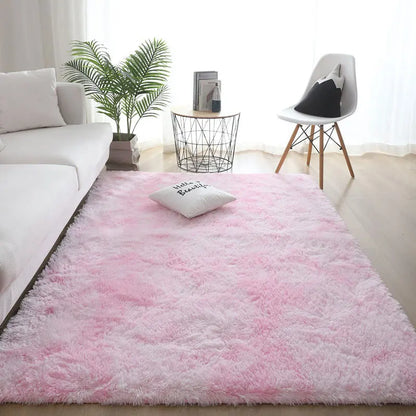 Fluffy Carpets For Living Room Nordic Lounge Rug Houses and Plush Kids Bedroom Bed Down Bedside Carpet Home Decor Furry Mat