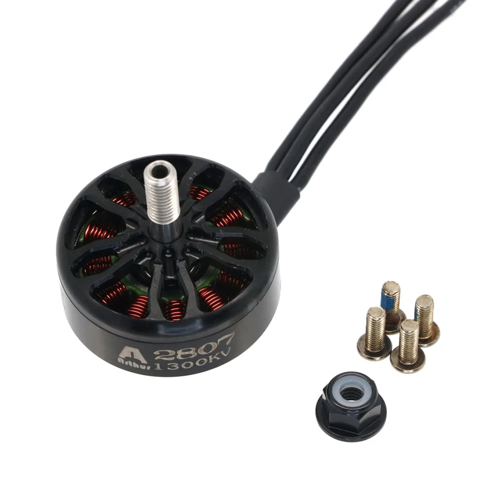 4PCS FLASHHOBBY A2807 1300KV 6S Brushless Motor for 7inch FPV Freestyle Long Range Drone DIY Parts