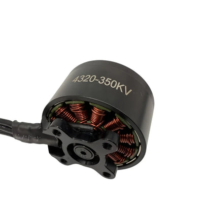 New Launch 4pcs 4320 4320 350KV 6-12S, High Speed Brushless Motor Remote X Type No. RC Drone FPV