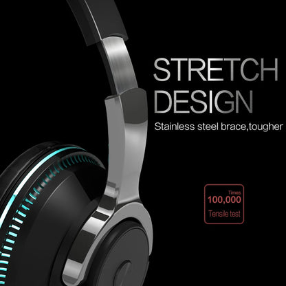 H2 Wireless Bluetooth Headphone With Microphone Foldable Headsets Bass HiFi Sound Music Stereo Earphone For Smartphones Game