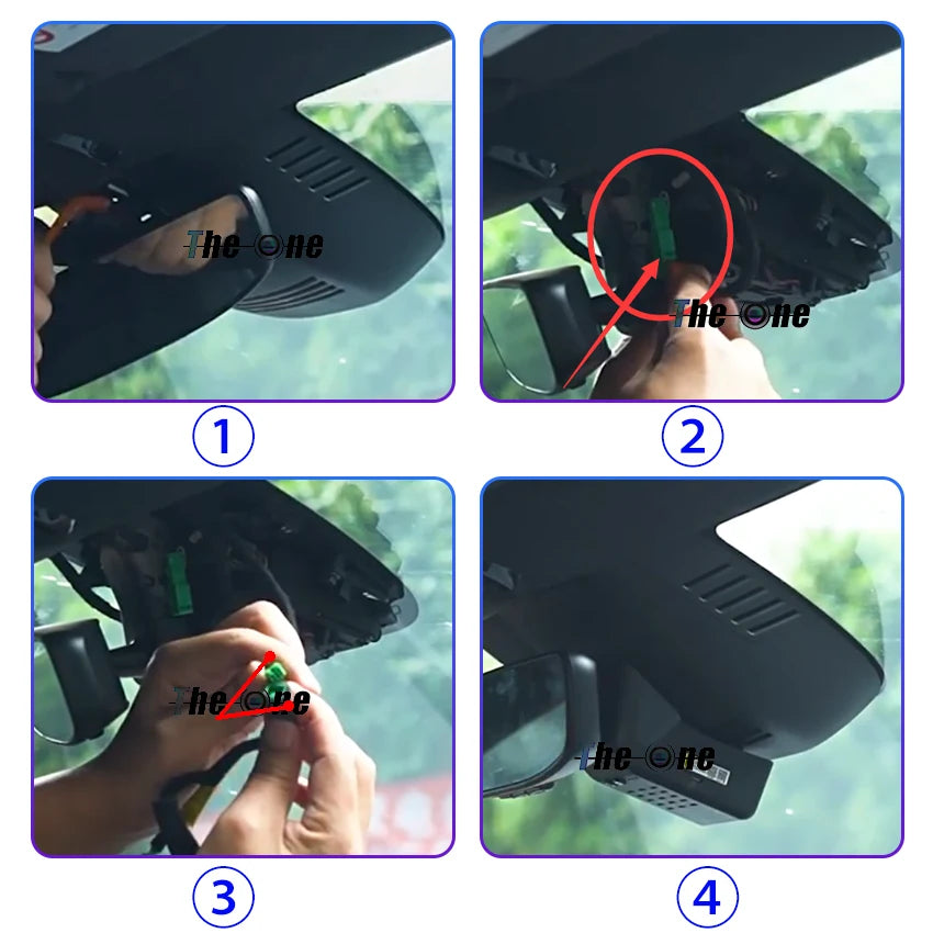4K Dash Cam For VOLVO XC90 XC60 XC40 S90 V90 S60 V60 S80 XC70 C40 EC40, Plug and Play Dashcam Camera Wifi Car DVR For Polestar 2