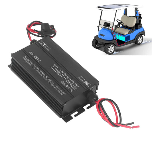 600W MPPT Boost Solar Charge Controller 12‑50V Input LCD Display Step Up Solar Charging Controller 24V 36V 48V 60V 72V