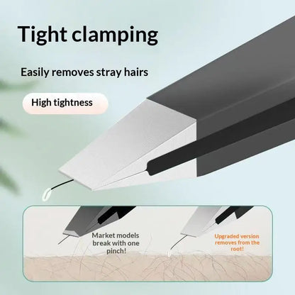 1/2Pcs Professional Grooming Eyebrow Tweezers Set Fine Hair Removal Splinter Remover for Salon Home Beauty Use