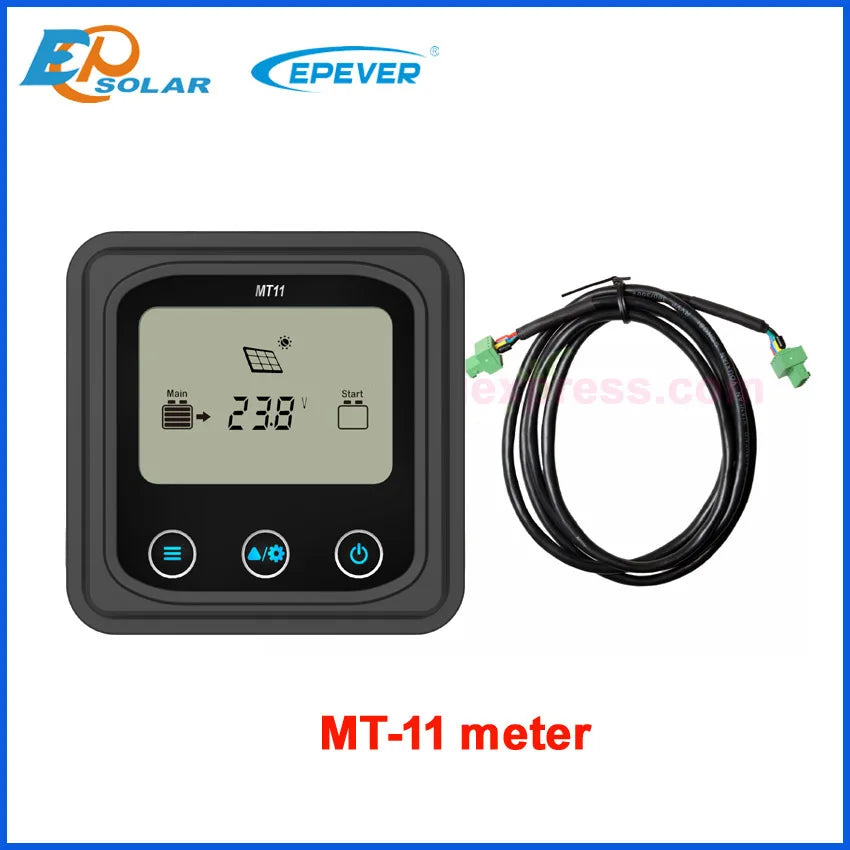 EPEVER DR3210N-DDS 30A MPPT Solar Charge Controller Battery Voltage 12V 24V Max PV Input 100V