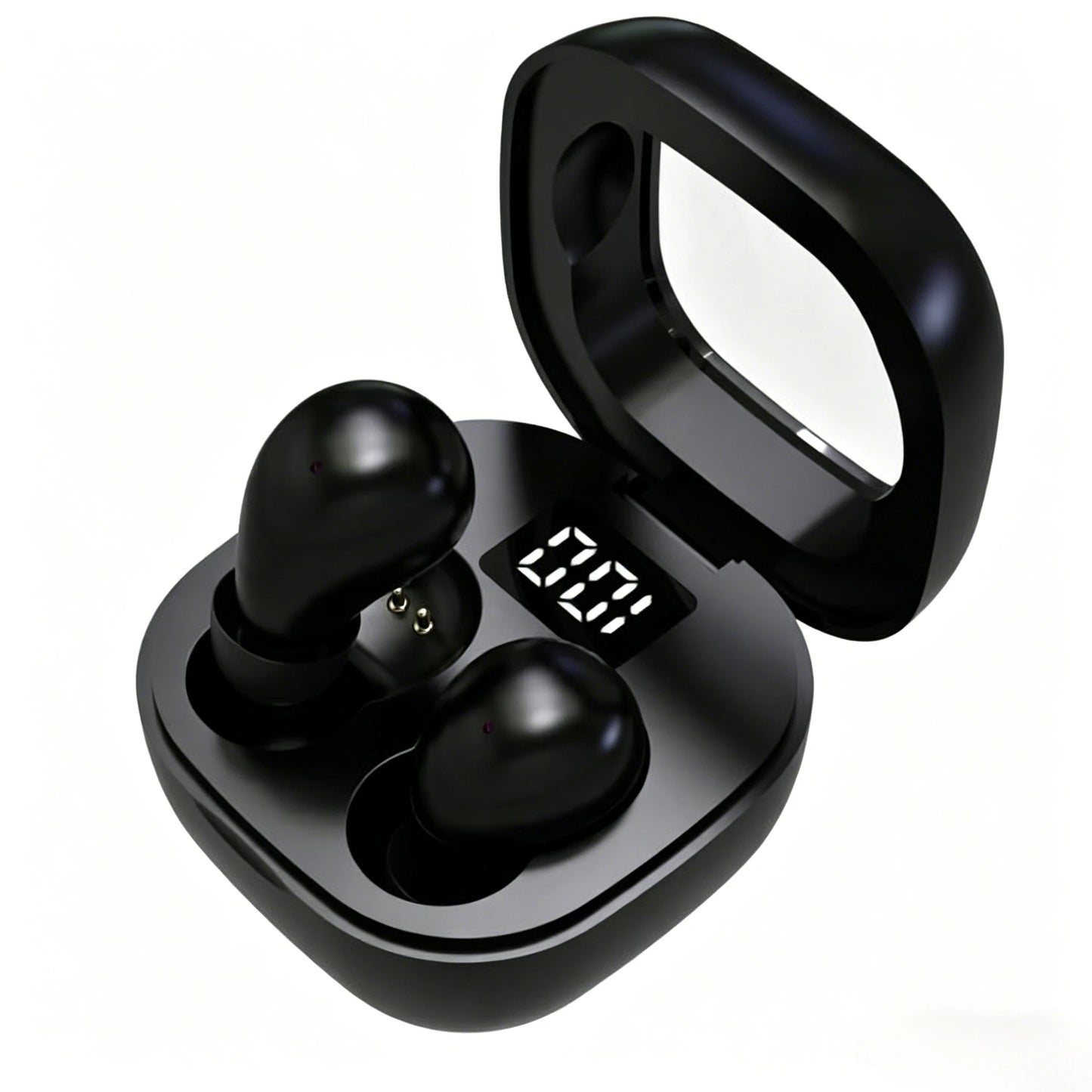Cute Mini Invisible Earbuds Bluetooth 5.3 Wireless Earphones HIFI Stereo Noise Reduction Heasets with Microphones Headphones