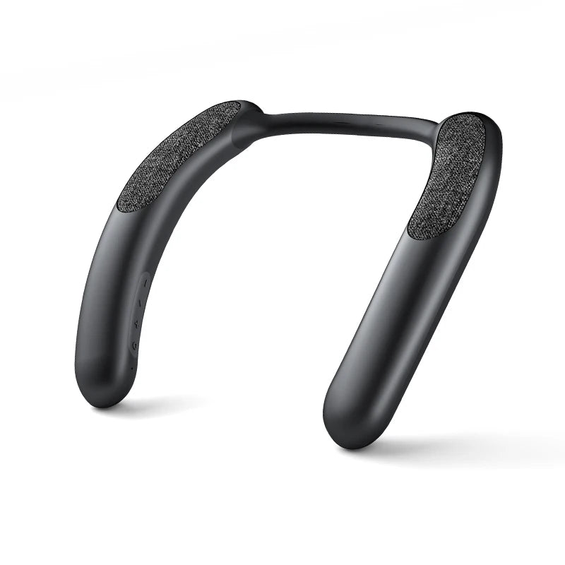 Rockmia EBS-910 New Wearable Wireless Neckband Speaker Bluetooth 5.3 AAC Code True Wireless Stereo Music Box TF Card Slot Type C