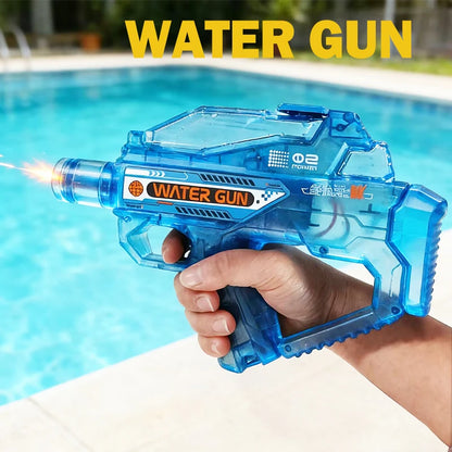 Electric Water Gun Toy Kids Water Squirt Gun High-speed Powerful Shooting Water Gun Toys Outdoor Beach Swim Pool Shooting Game