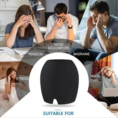 1-Piece Migraine Hat Cooling Gel Headband with Cryo-Therapeutic Sleep Mask, Cold Therapy Cap for Hangover Symptom Relief, Lightweight Breathable Fabric for Migraine Sufferers (Beauty & Personal Care), Cryo-Therapeutic Sleep M