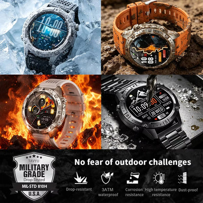 Waterproof Compass BT Call Swim Sports Bracelets For Men