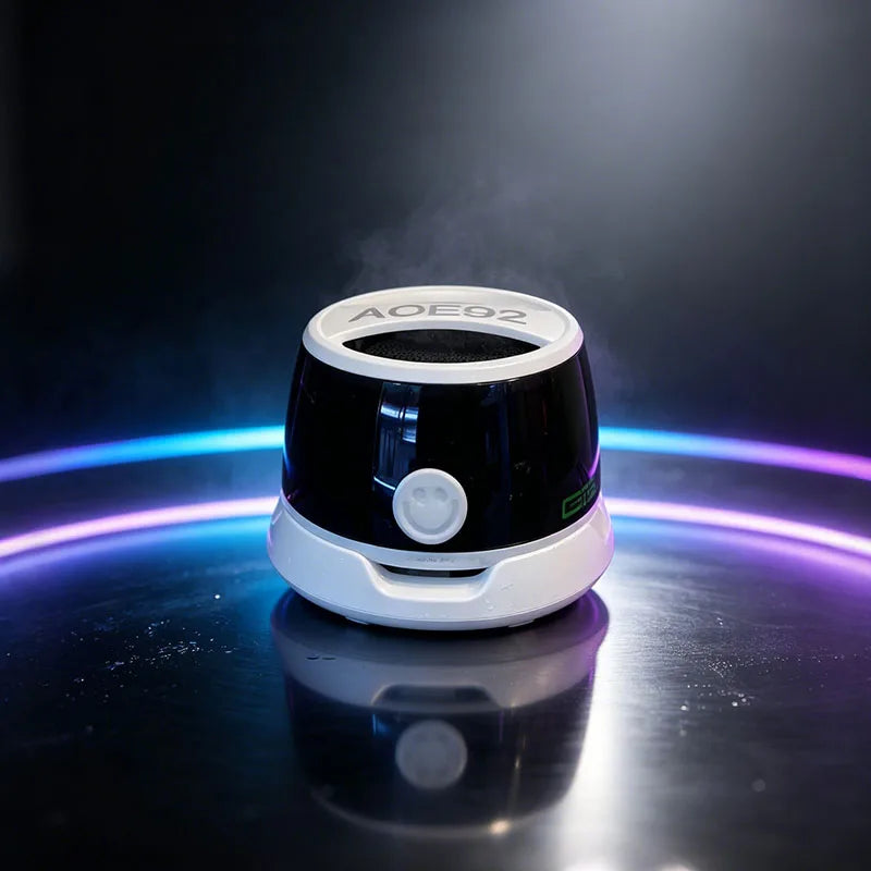Magnetic phone magnetic bathroom waterproof Bluetooth speaker mini portable subwoofer phone holder 2-in-1