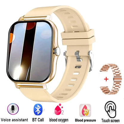 Android/IOS Phone Wireless Call AI Voice Assistant Multi Sport Modes Watch Waterproof Men Women Gift
