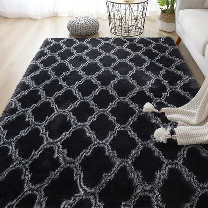 Fluffy Carpets For Living Room Nordic Lounge Rug Houses and Plush Kids Bedroom Bed Down Bedside Carpet Home Decor Furry Mat